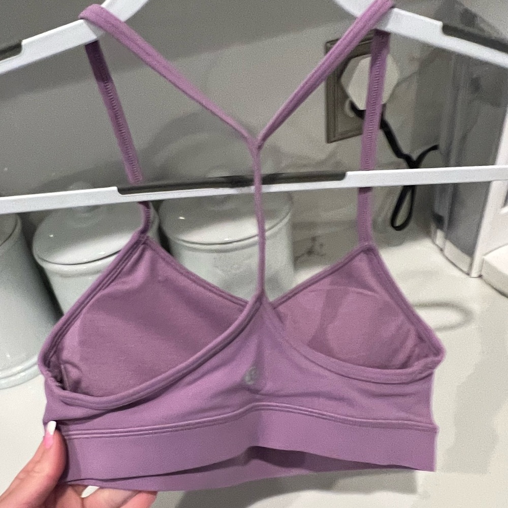 Lululemon Flow Y Bra NWOT Size 6 in Wisteria Purple